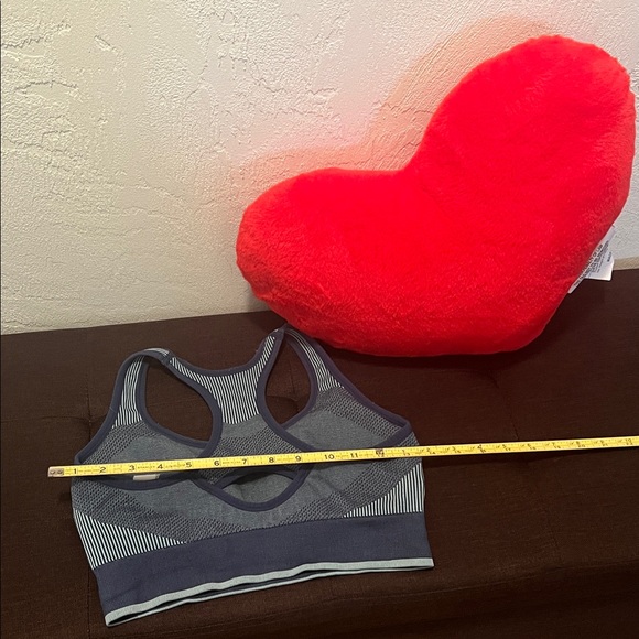 #1410** Puma Women's Navy Sports Bra - Picture 4 of 5